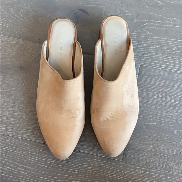 Nisolo Shoes - Nisolo Mariella Mule in Sand Size 8